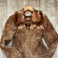 Разкошно ново еластично леопардово тигрово сафари спортно сако яке , снимка 1 - Якета - 45159426