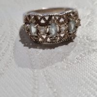 Сребърен пръстен 4,45 гр , снимка 2 - Пръстени - 45306226