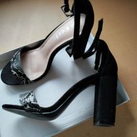 черни обувки на ток , снимка 2 - Дамски обувки на ток - 45633154