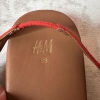 H&M Оранжеви сандали 39 размер 🧡, снимка 2 - Сандали - 45422470