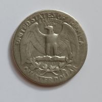 1/4 долар САЩ 1934 Сребро 25 цента САЩ 1934 Американска монета , снимка 3 - Нумизматика и бонистика - 45241004