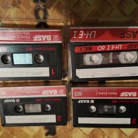 Аудио касети (аудиокасети) BASF fero extra и LH-EI60 - 10 броя. , снимка 5 - Аудио касети - 45011590