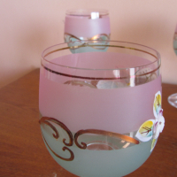 Кристални чаши на Бохемия, снимка 4 - Чаши - 45034070