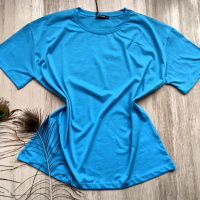 Дамски памучни тениски - три цвята - 22.50 лв., снимка 3 - Тениски - 44980116