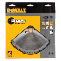 Циркулярен диск Dewalt 4280 Extreme Workshop за ламинат и алуминий ф260х30, 80 зъба, снимка 1 - Циркуляри - 45081504