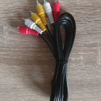 Нов кабел 3-чинча, снимка 2 - Друга електроника - 44296711