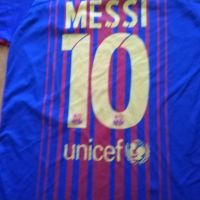 Барселона футболна тениска №10 Меси фенска размер С, снимка 6 - Футбол - 45082296
