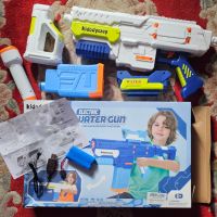 Odyssey Water Blaster акумулаторен детски воден пистолет, до 10 м обсег, плажна играчка за деца, снимка 8 - Други - 45342395