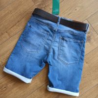 H&M къси еластични дънки за момче, снимка 4 - Детски панталони и дънки - 45407253