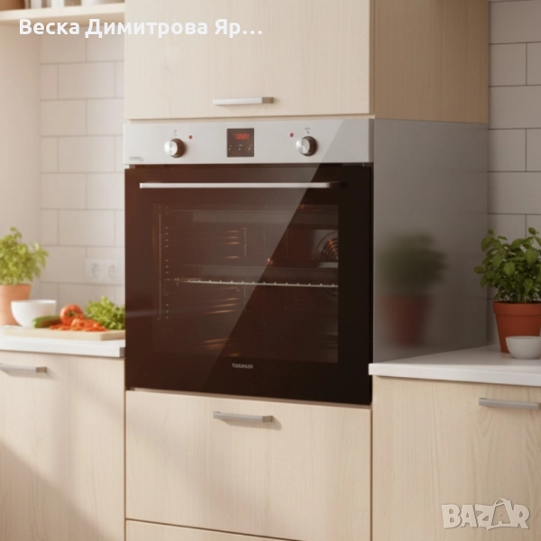 Фурна за вграждане Taurus HM778IXD – 78 L, 2600 W, 9 функции, WaterSteam Clean, с дефект, снимка 1