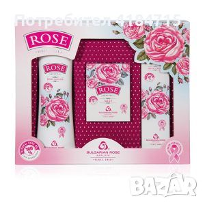 ПОДАРЪЧЕН КОМПЛЕКТ "ROSE ORIGINAL" (ЛОСИОН ЗА ТЯЛО, КРЕМ ЗА РЪЦЕ, САПУН) 3 ЧАСТИ, снимка 1