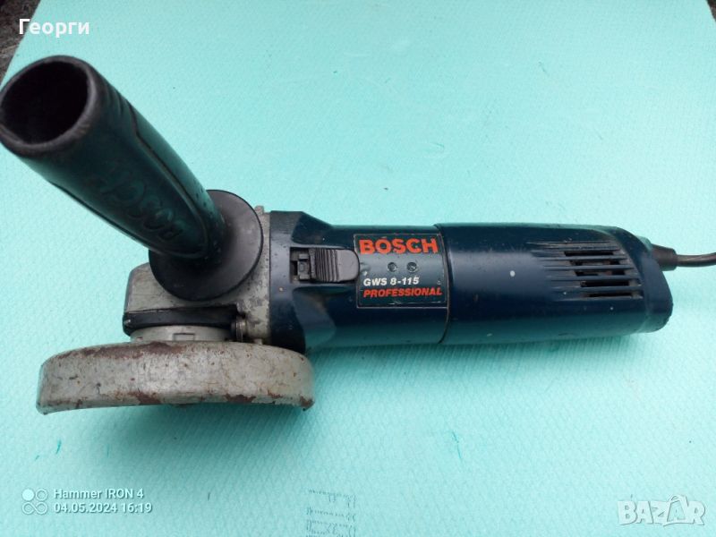 BOSCH GWS 8-115 Professional малък ъглошлайф , снимка 1