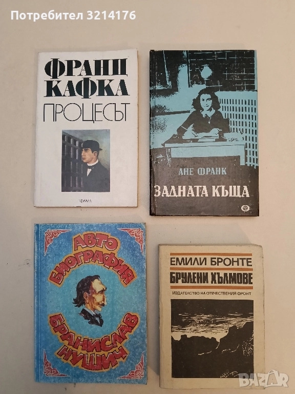 Брулени хълмове - Емили Бронте, снимка 1