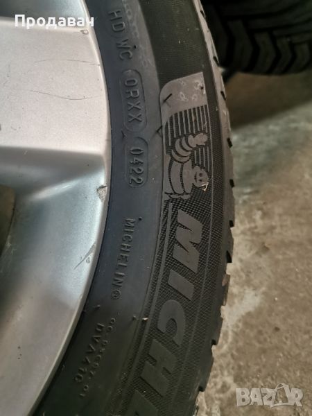 Джанти 16 5x112 с гуми Michelin 205 55 16, снимка 1