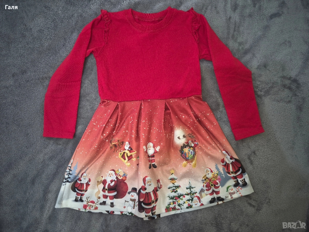 Коледна рокличка, снимка 1