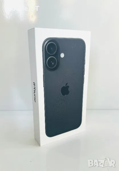 НОВ! iPhone 16 Plus 128GB Black ГАРАНЦИЯ!, снимка 1