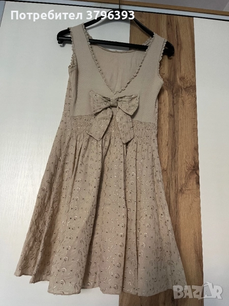 Рокля с панделка, снимка 1
