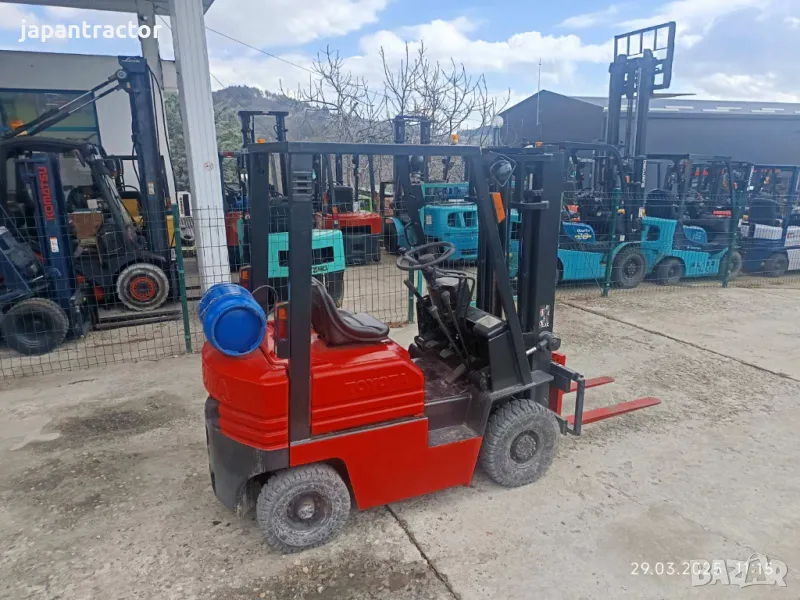 Мотокар TOYOTA газ/бензин изравнетил, снимка 1