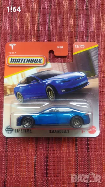 Matchbox Tesla Model S, снимка 1