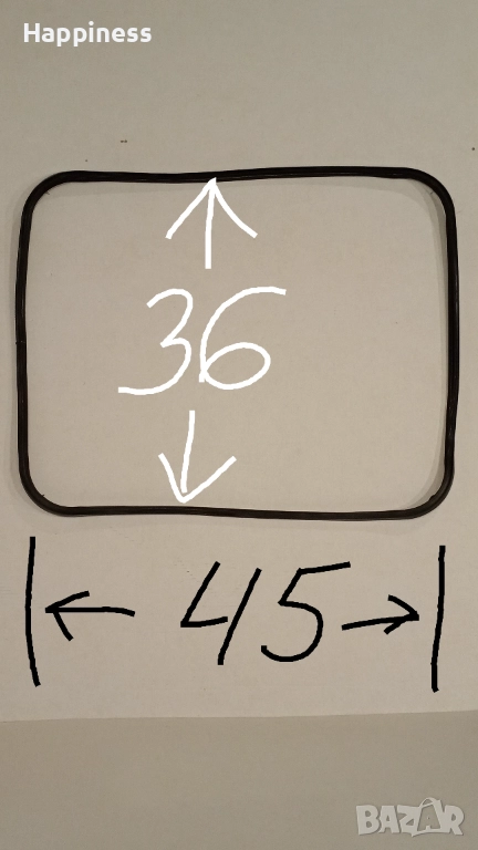 Уплътнение за фурна 45 х 36 см, снимка 1