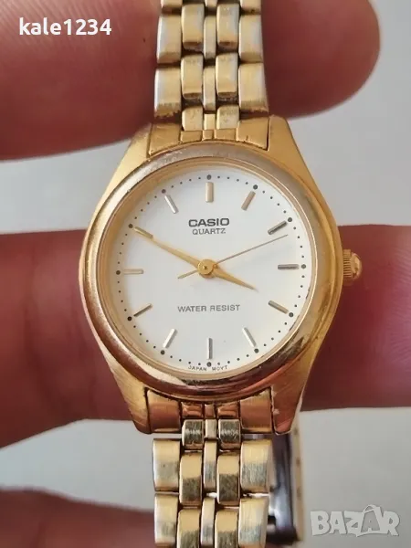 Дамски часовник CASIO LTP - 1129. Japan move. Quartz. Water resistant. Водоустойчив, снимка 1