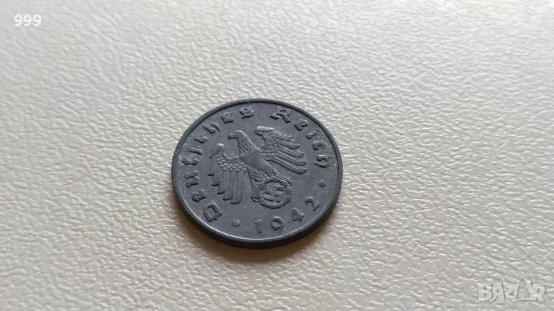 1 райхспфениг 1942 А Германия - Трети Райх, снимка 1