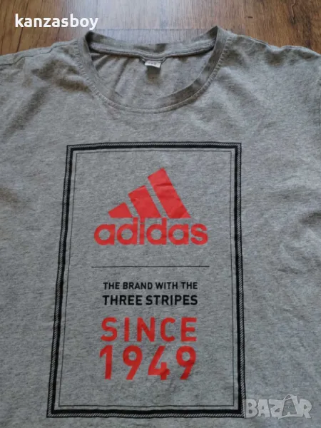 adidas - страхотна мъжка тениска Л , снимка 1