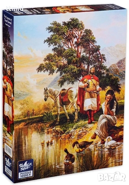 Пъзел Black Sea Puzzles - Легенда за Цар Самуил, 1000 части, снимка 1