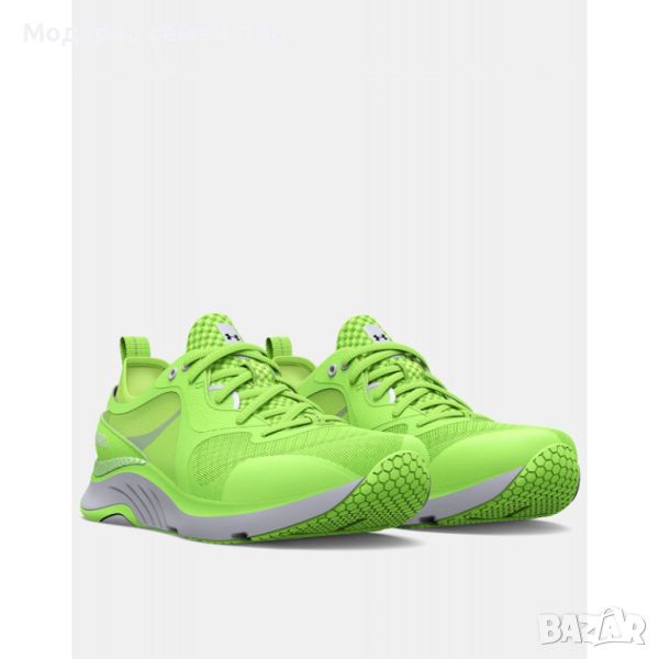 Дамски маратонки under armour hovr omnia lime, снимка 1