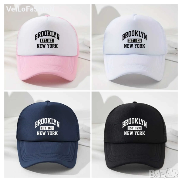Нова дишаща шапка с козирка Brooklyn EST 1631 New York, снимка 1