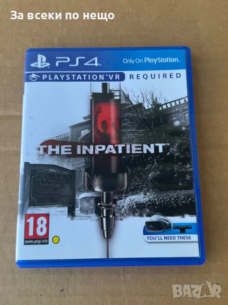 Игра The Inpatient (PS4 VR) за Playstation 4 , ps4 , плейстейшън 4 , playstation vr, снимка 1