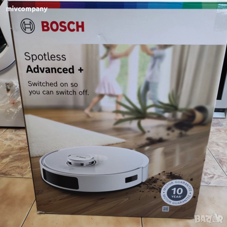 Прахосмукачка Робот Bosch BCRD2W НОВА!!!, снимка 1