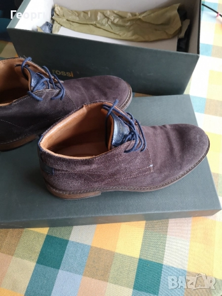 Мъжки кафеви обувки Gino Rossi, снимка 1