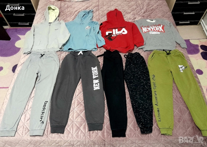 Детски долници и блузки за 7-8г , снимка 1