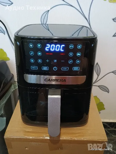 Air Fryer CARRERA. Немски, чисто нов, неупотребяван. 4,5 литра. , снимка 1