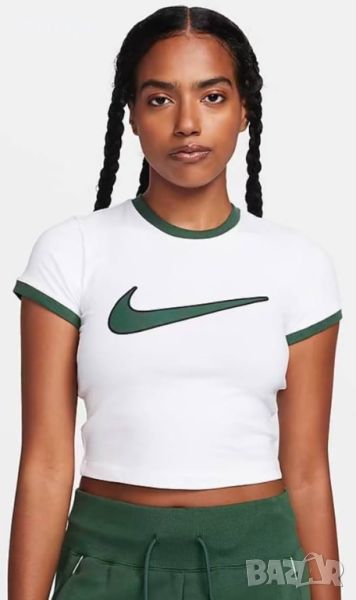 Nike Women's Cropped, Дамска тениска T-Shirt, снимка 1