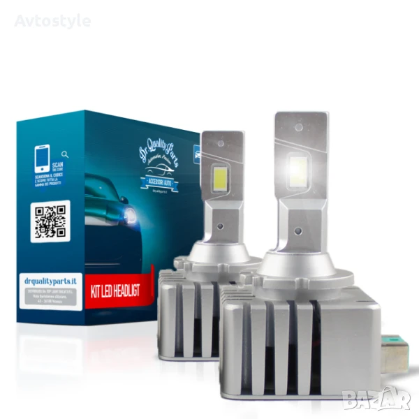 Лед крушки D3S/Д3С за xenon , DR. QUALITY PARTS ,2бр, снимка 1