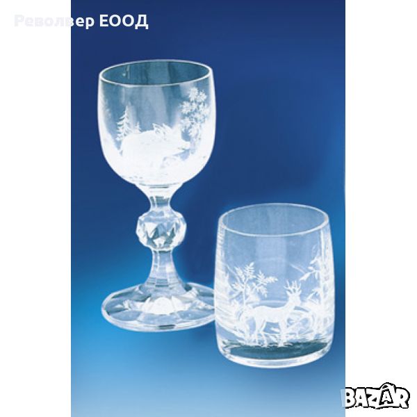 Комплект от 6 кристални чаши за ракия Fritzmann - 60 мл, снимка 1