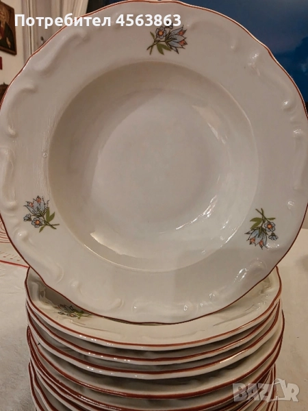 Порцеланови чинии - дълбоки, снимка 1
