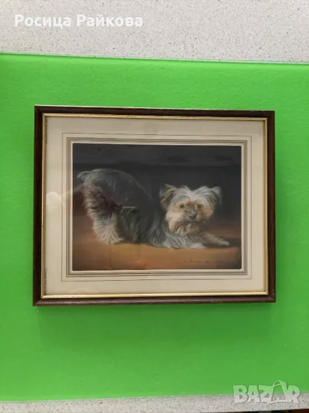 Картина с кученце, снимка 1