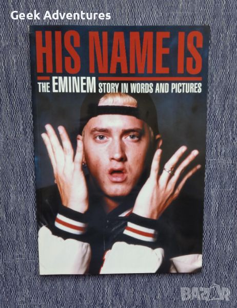 Еминем Автобиография Книга със Снимки Английски Език Eminem Story 2001, снимка 1