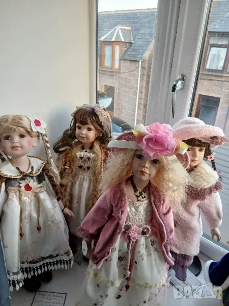  Stewart Ross Vanity fair porcelain doll collection h>65 cm, снимка 1