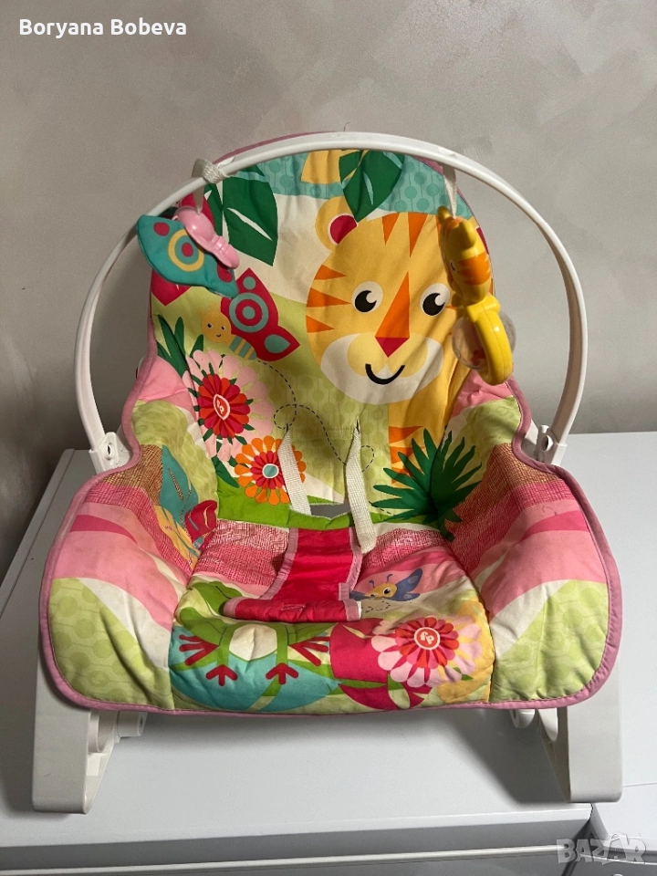 Шезлонг Фишър Прайс, снимка 1