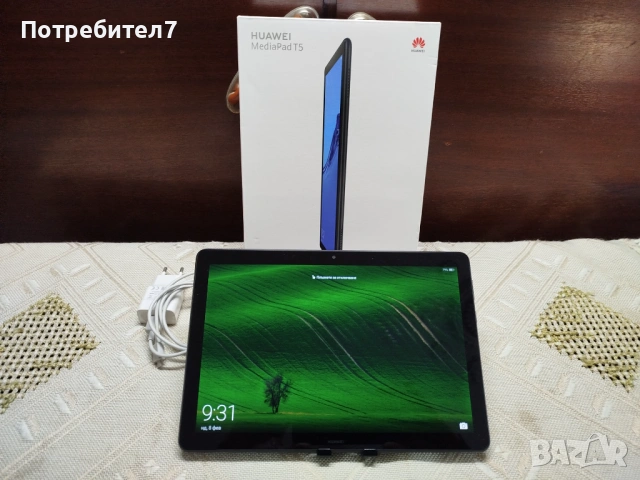 Таблет Huawei MediaPad T5, снимка 3 - Таблети - 53400342