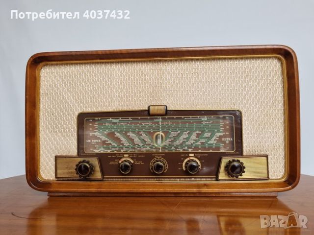 Радио Eltra Air Prince 969 Ukv от 57 година Работещо, снимка 2 - Аудиосистеми - 46139300
