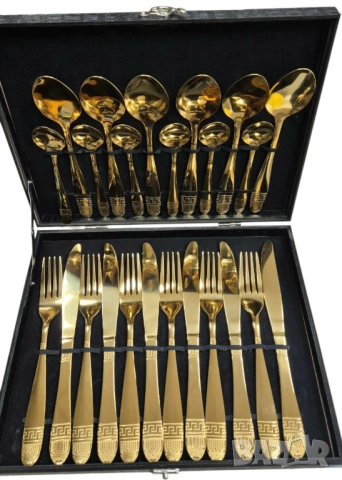 Златни прибори за хранене за съдомиялна машина - Промоция