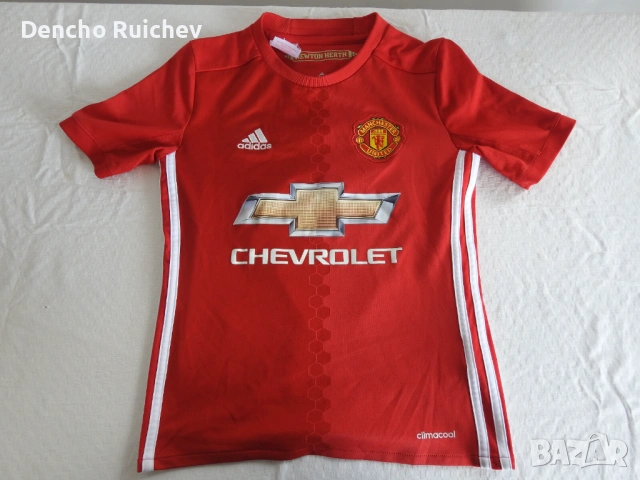 Ретро футболна тениска на Манчестър Юнайтед 