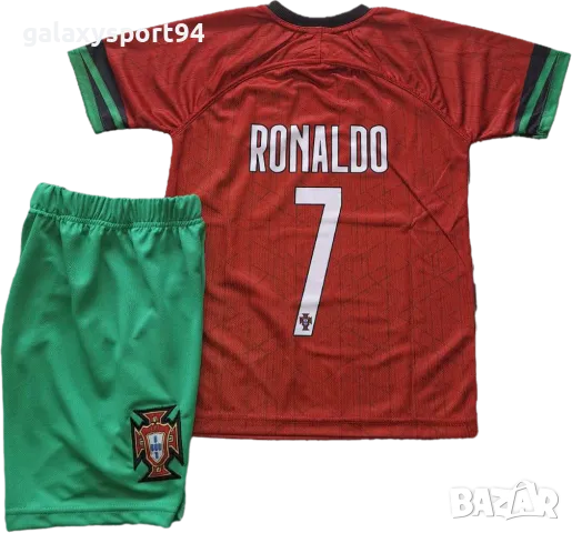 Син Детски Екип CR7 RONALDO Ал Насър Шарен 2025г Комплект с чорапи, снимка 3 - Футбол - 49674926