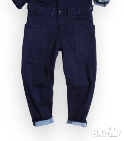 Нов без етикет! G-star Drop 2 A CROTCH Boiler Suit - RFTO - Дамски Гащеризон S, снимка 10 - Гащеризони - 46879558