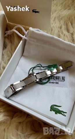 Продавам изключително красива гривна на марката LACOSTE, снимка 8 - Гривни - 53290448
